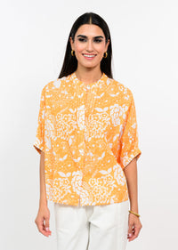 Eyelet Poncho Top