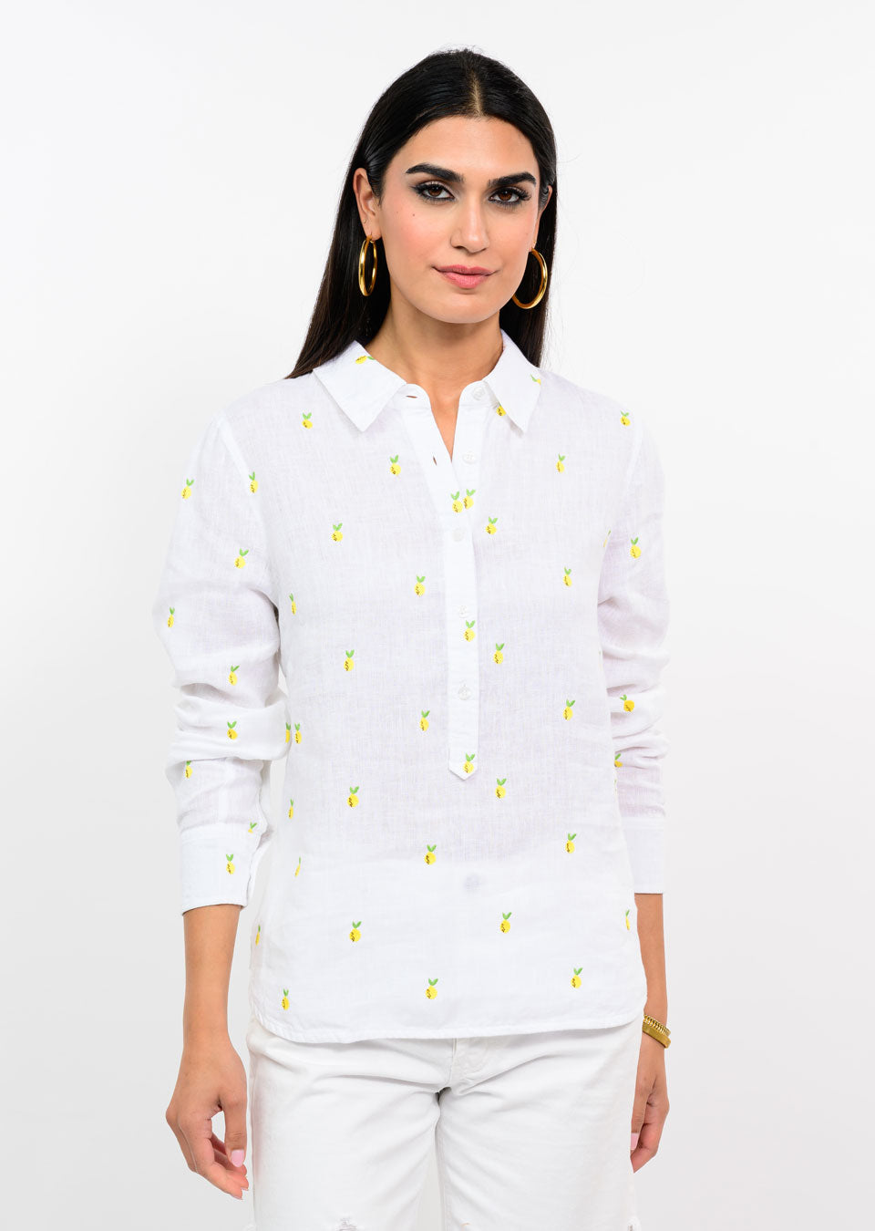 Linen Lemon Shirt