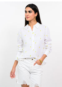 Linen Lemon Shirt