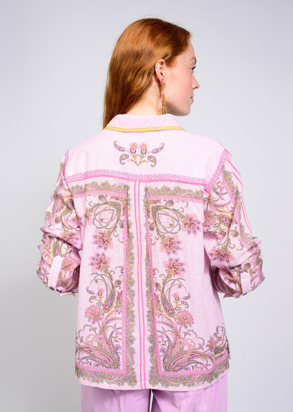 Paisley Border Shirt