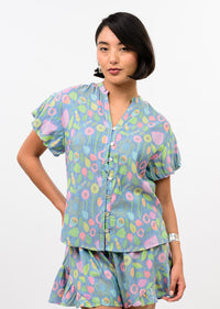 Pouf Sleeve Top