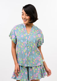 Pouf Sleeve Top