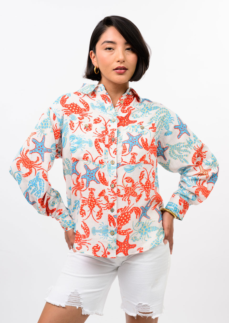 Gauze Camp Shirt