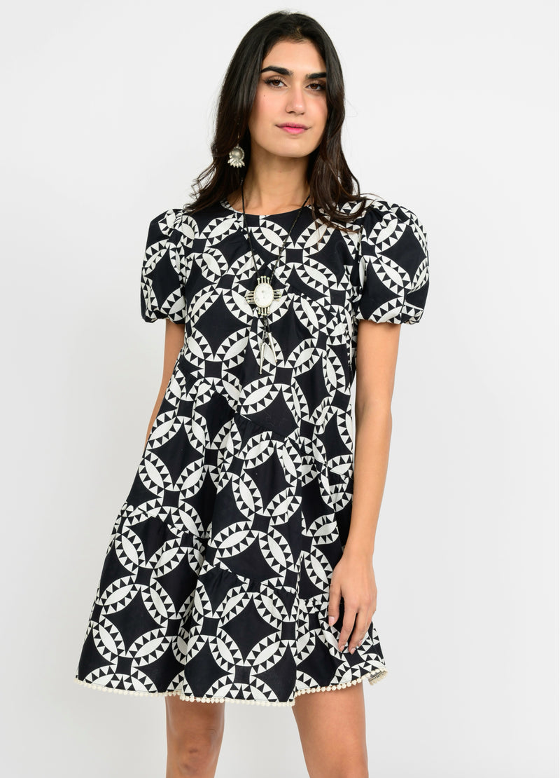 Quality Pattern Swing Dress