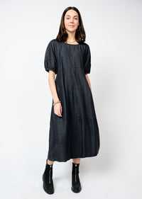 Denim Tiered Dress