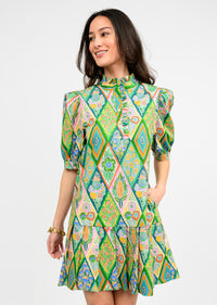 Pleated Hem Dress