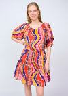 Waves of Color Dress