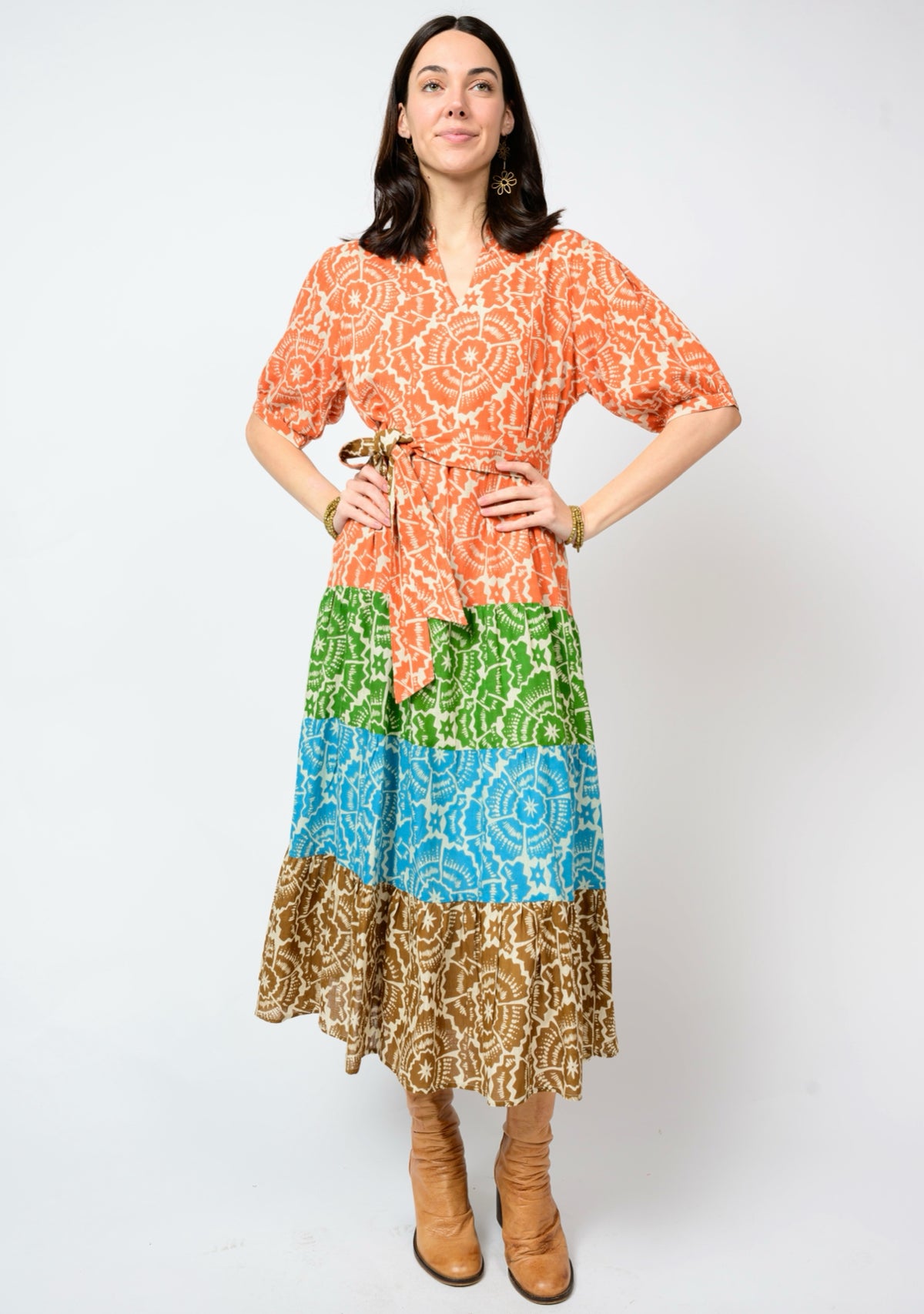 Four Colors Dress