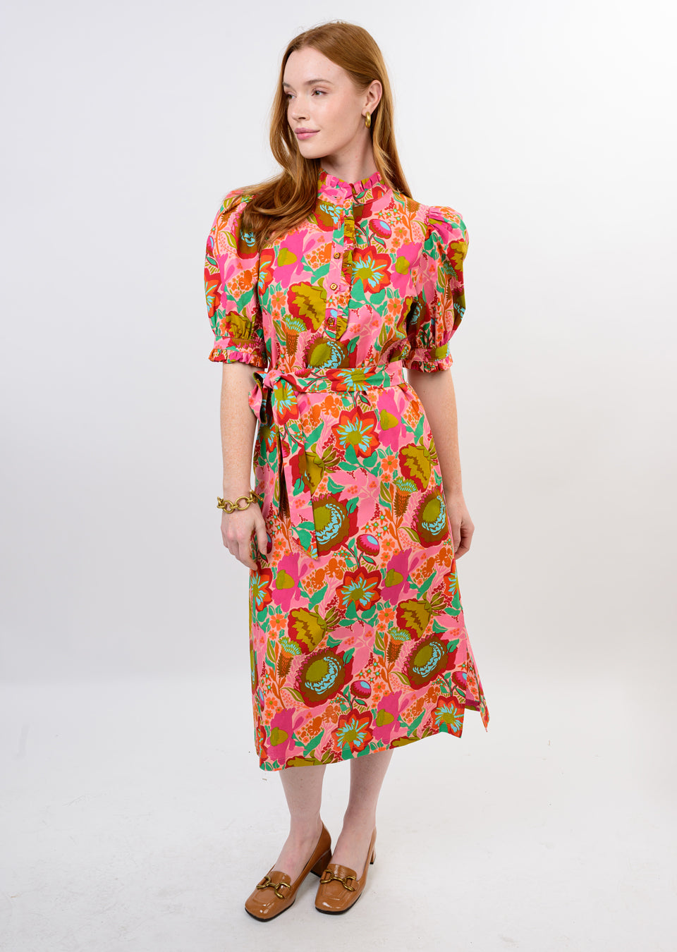Bouquet Midi Dress