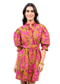 Tucked Front Dress