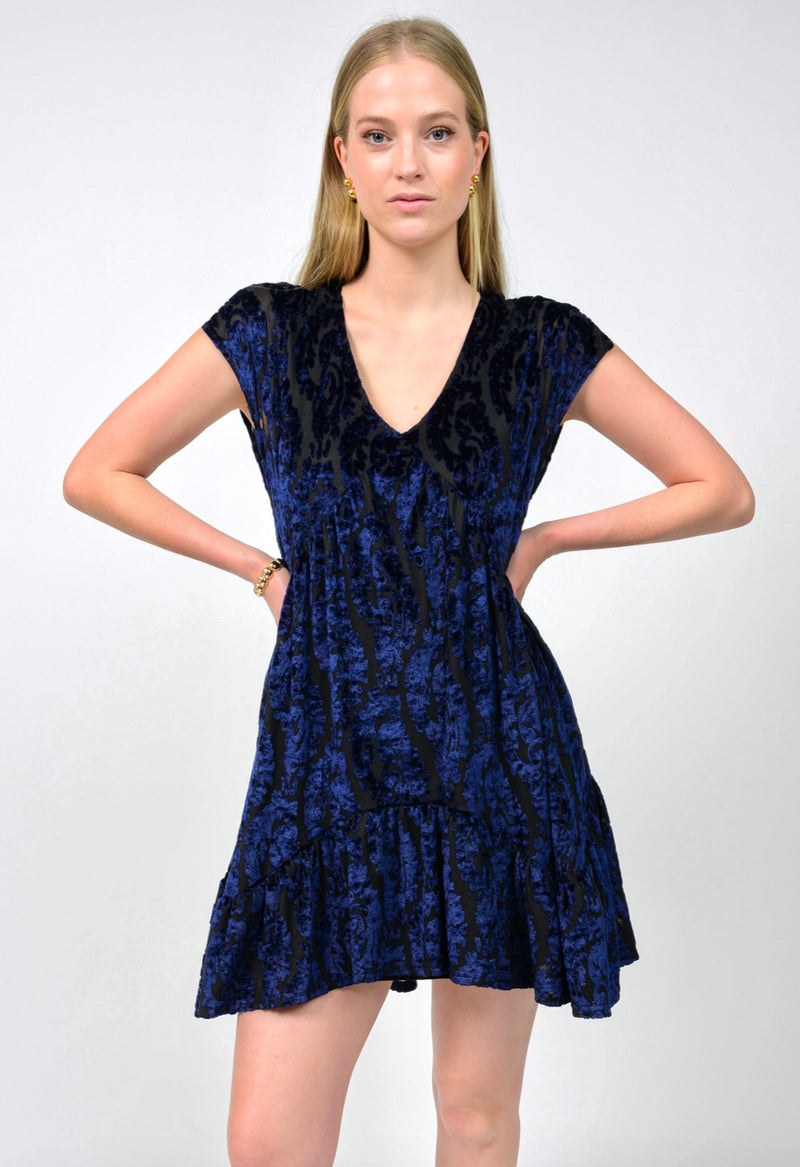 Midnight Burn Out Dress