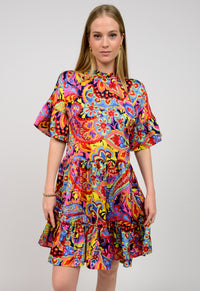 Popping Paisley Dress