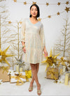 Sparkle Tiered Dress