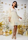 Sparkle Tiered Dress