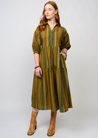 Variegated Stripe Dress