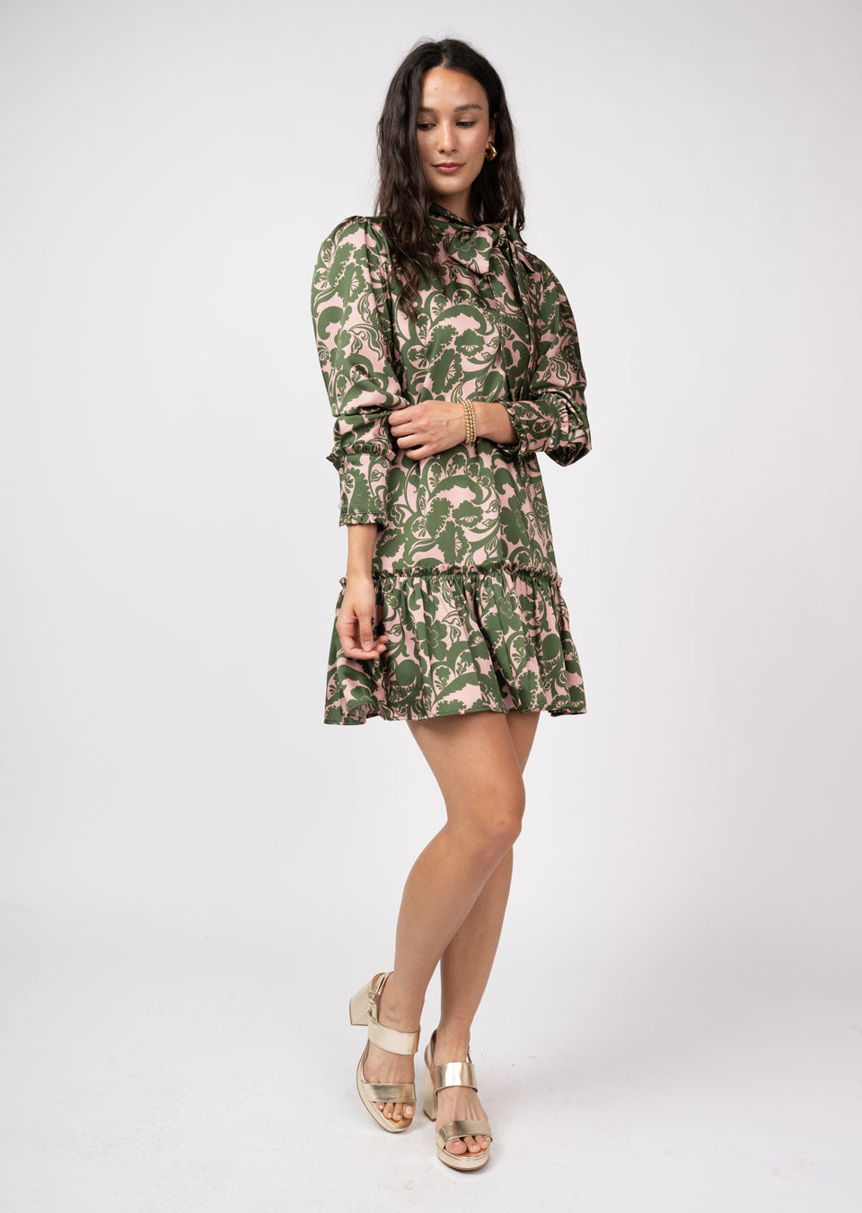 Bow Neck Dress