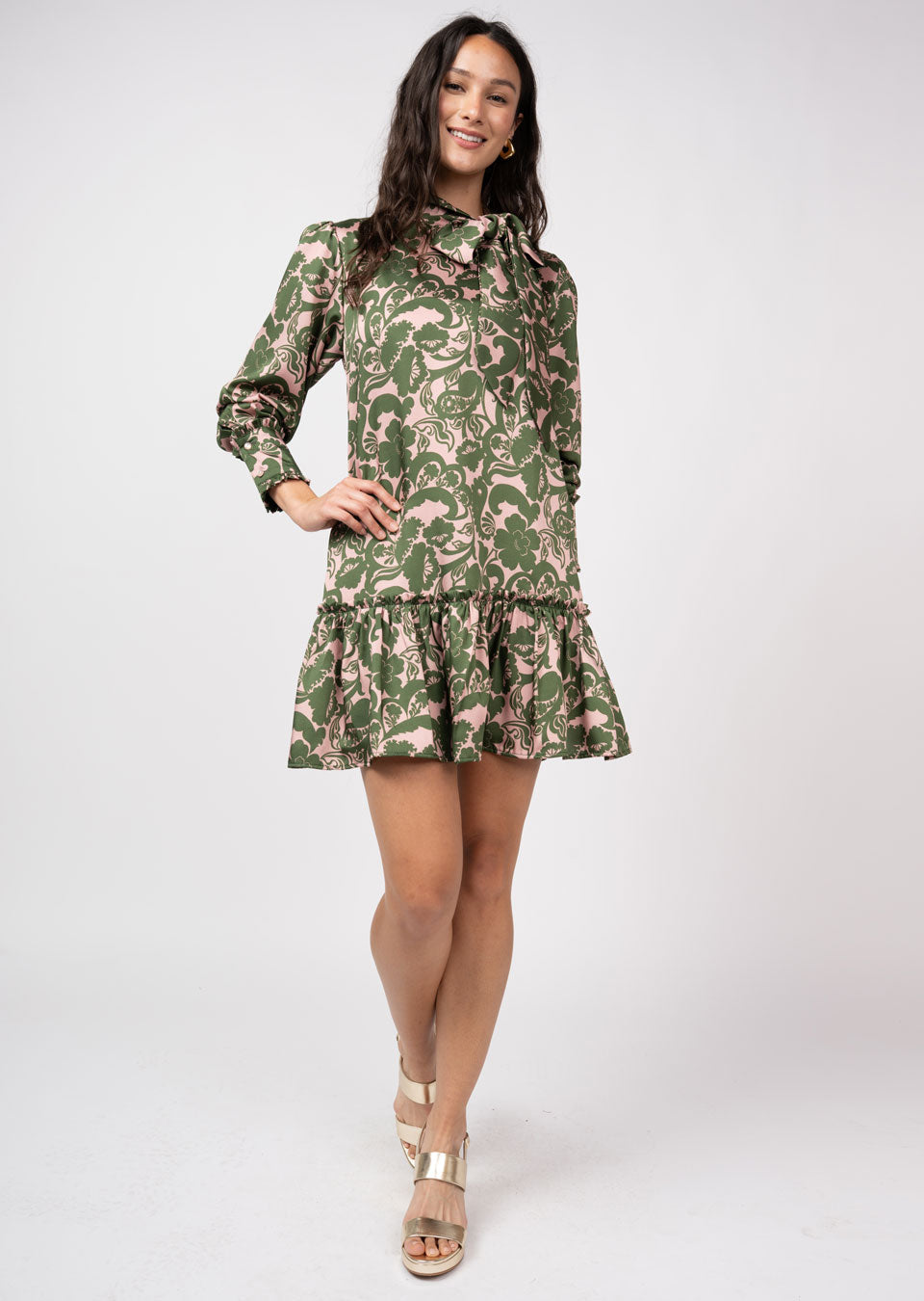 Bow Neck Dress