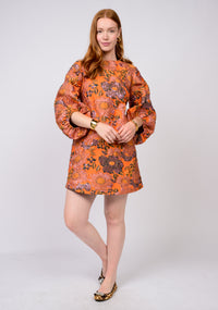 Brocade Shift Dress