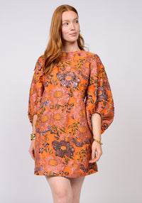 Brocade Shift Dress