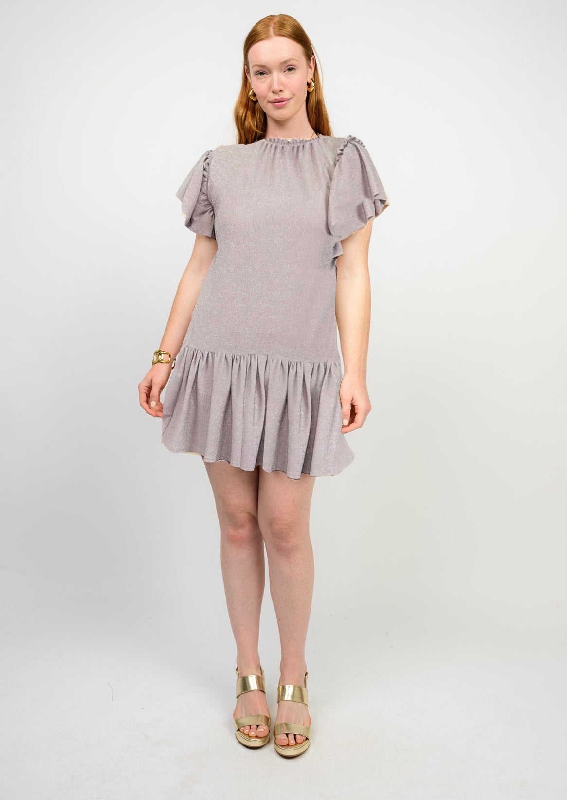 Purple Knit Sparkle Dress – Ivy Jane Brand