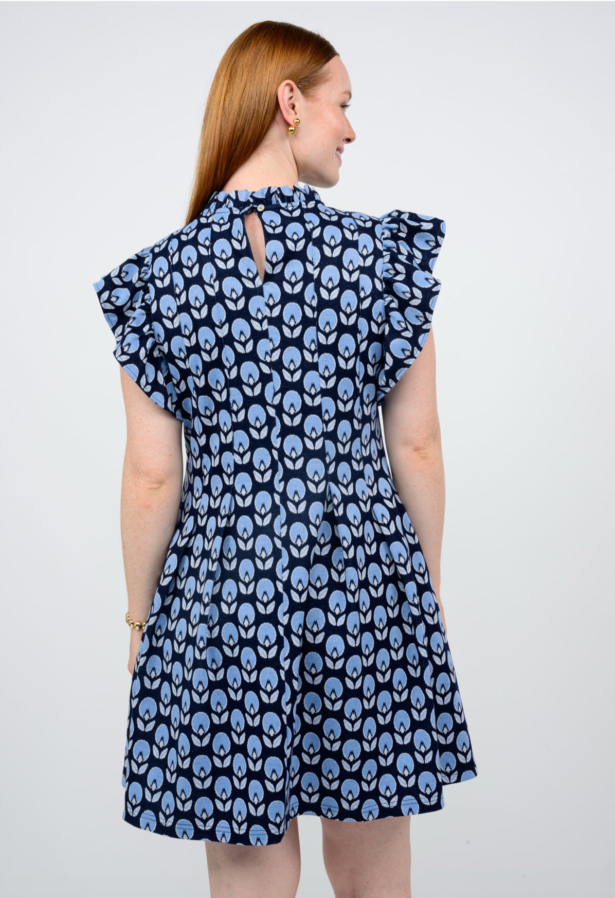 Knit & Tucked Dress
