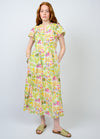 Ivory Animal Midi Dress - EXCLUSIVE