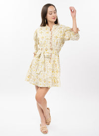 Trellis Flowers Dress