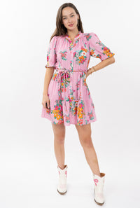 Floral Gauze Dress