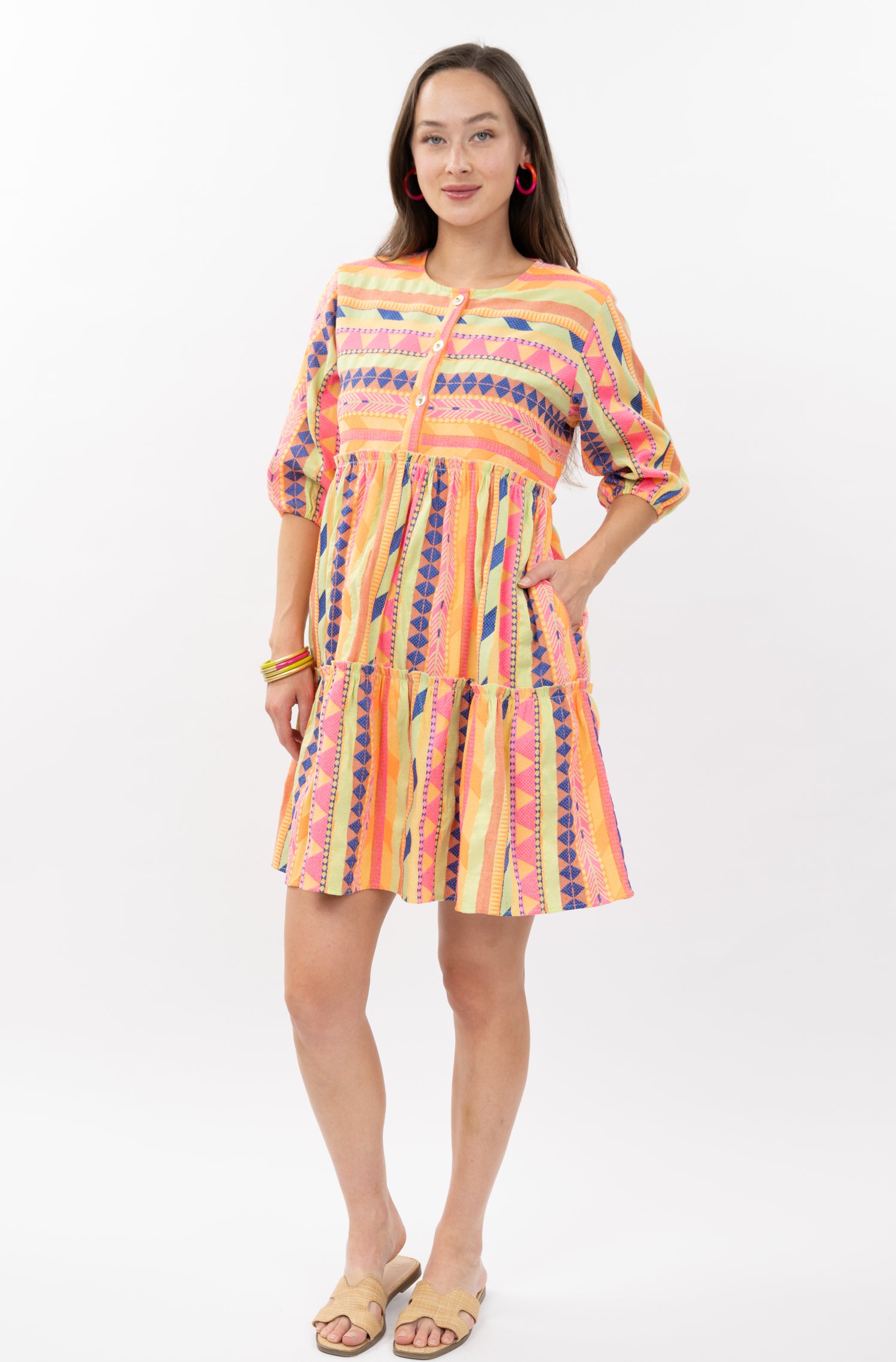 Zigs & Zags Dress