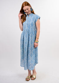 Linen Blues Dress