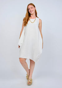 White Shift & Flow Sundress