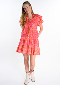 Twin Block Print Dress