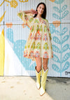 Breezy Block Print Dress