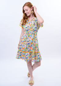 Petal Patchwork Dress