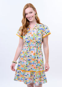 Petal Patchwork Dress