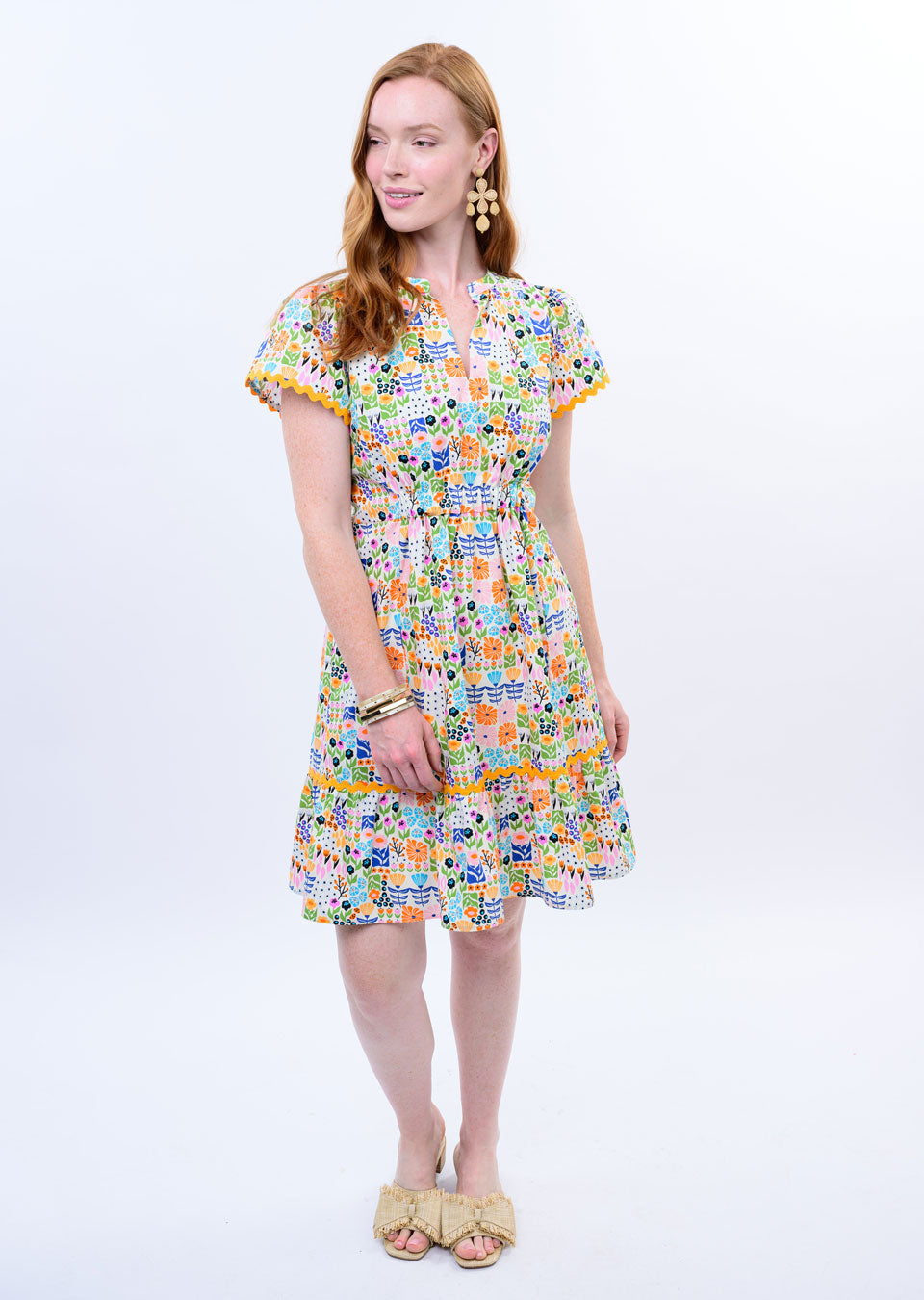 Petal Patchwork Dress