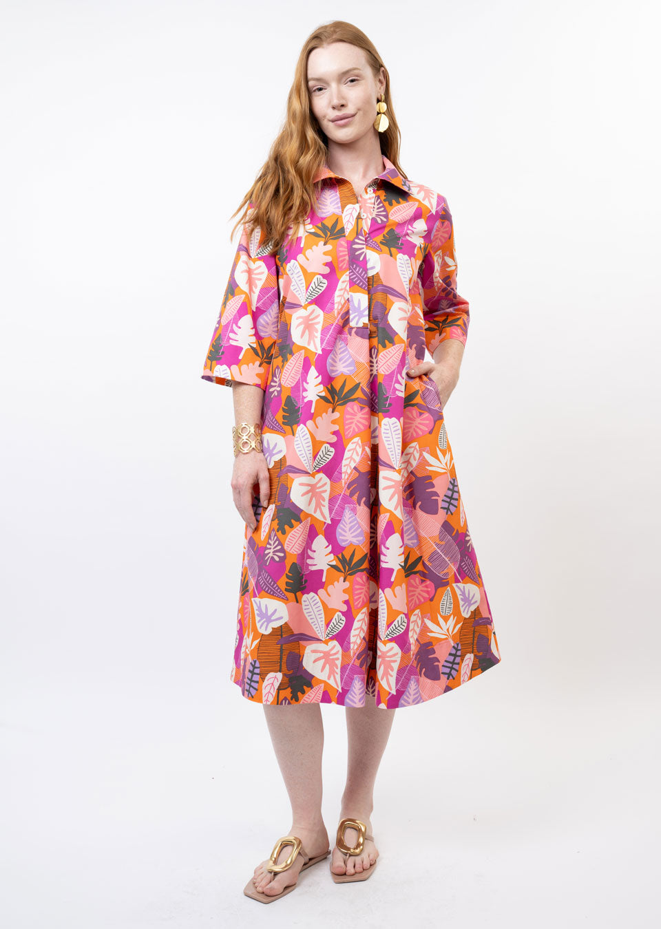 Midi Swing Dress