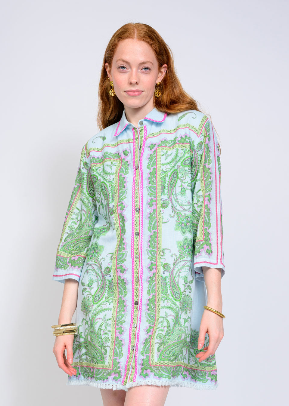 Paisley Shift Dress
