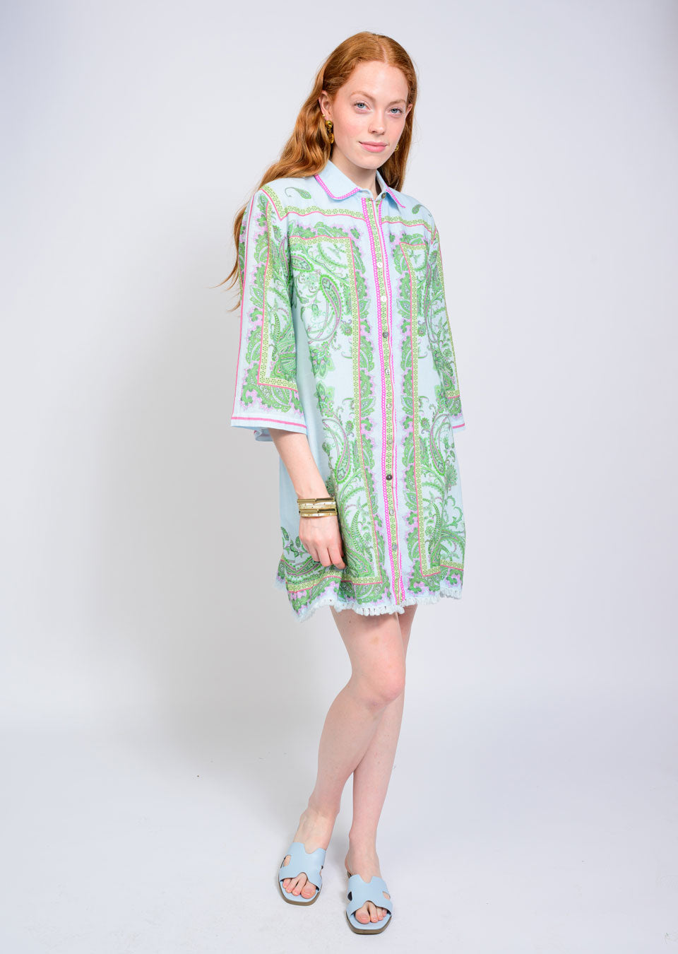 Paisley Shift Dress