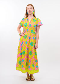 Daisy Border Dress