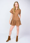 Coffee Print Romper