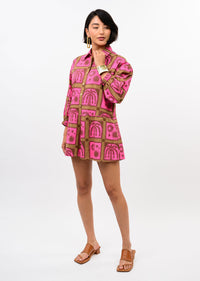 Block Tropical Romper