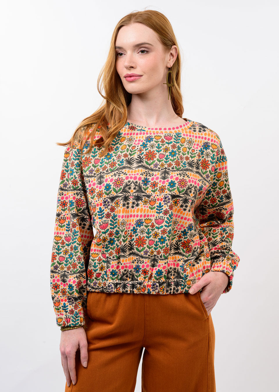 Garden Crew Neck Sweatshirt