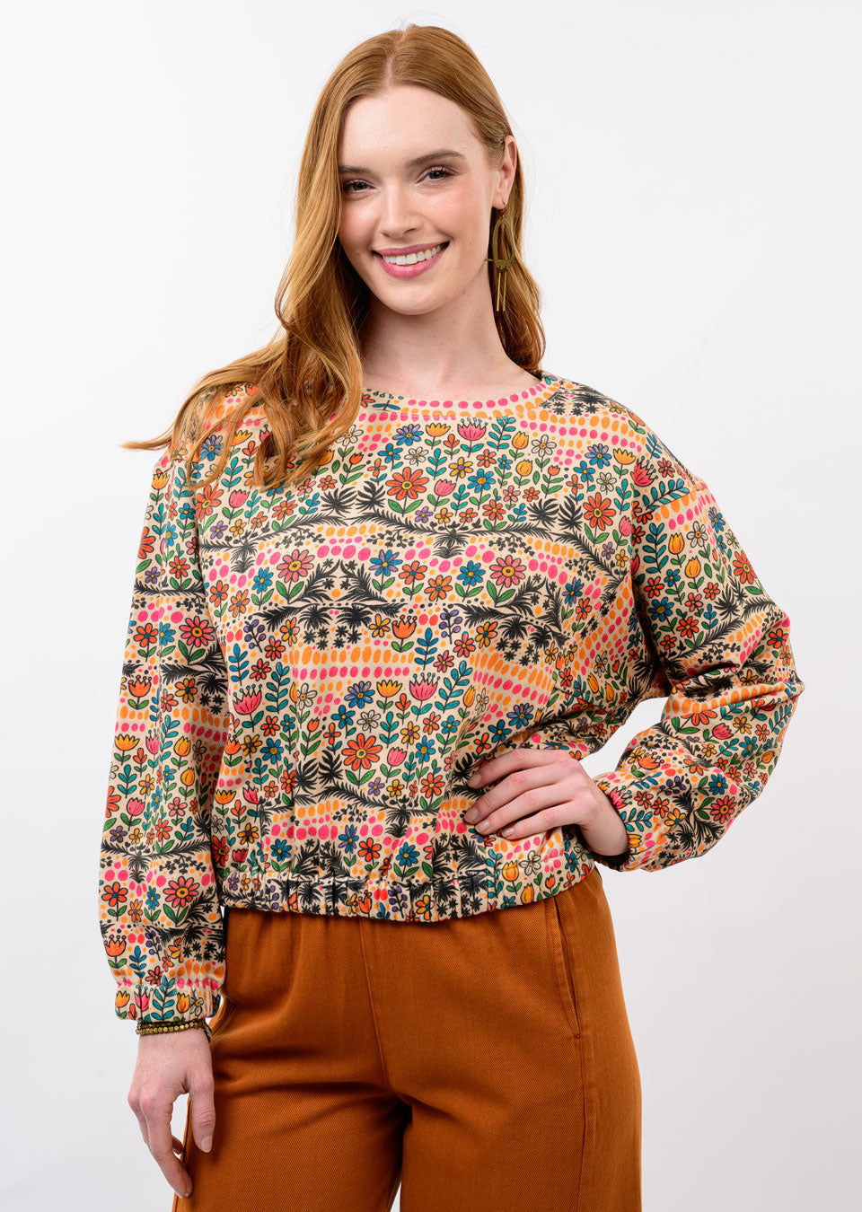 Garden Crew Neck Sweatshirt