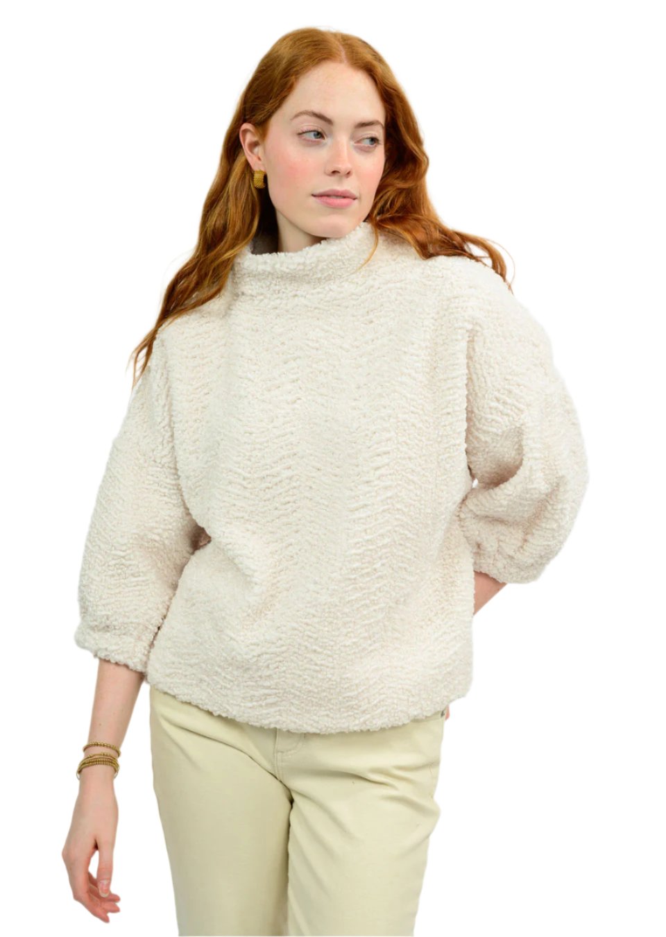 Boucle Textured Popover