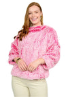 Pouf Sleeve Faux Fur Popover - EXCLUSIVE