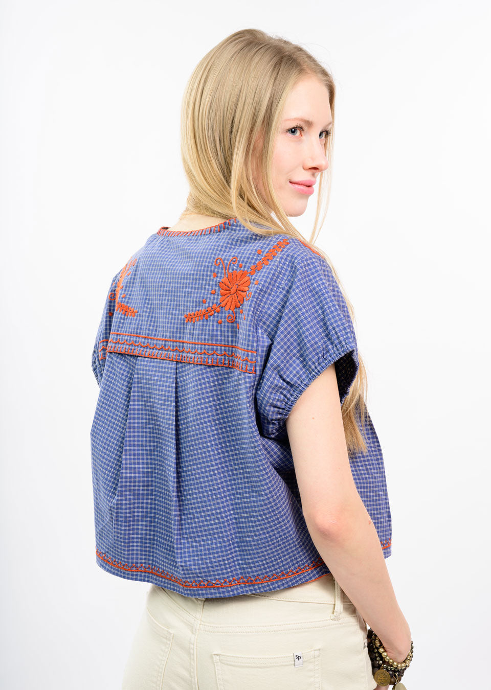 Bolero Blue Plaid