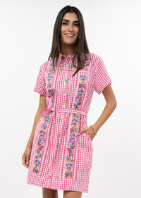 Pink Check Dominga