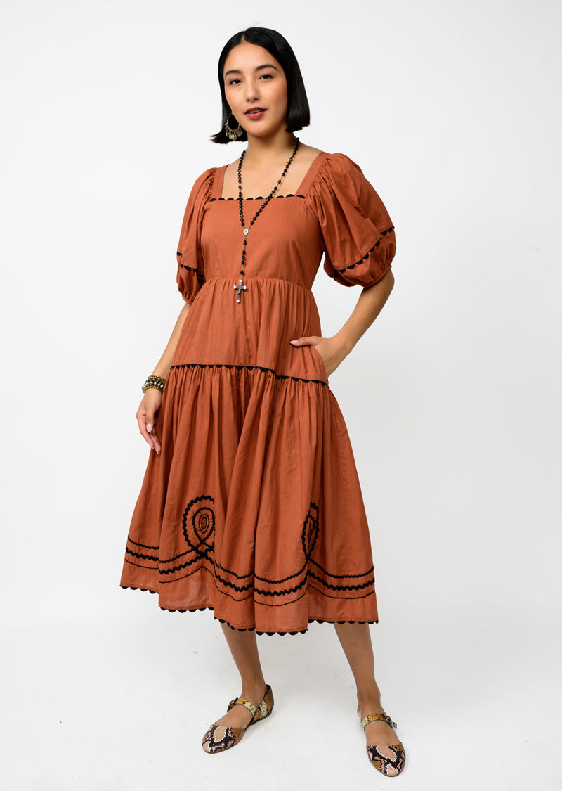 Loopy Midi Dress