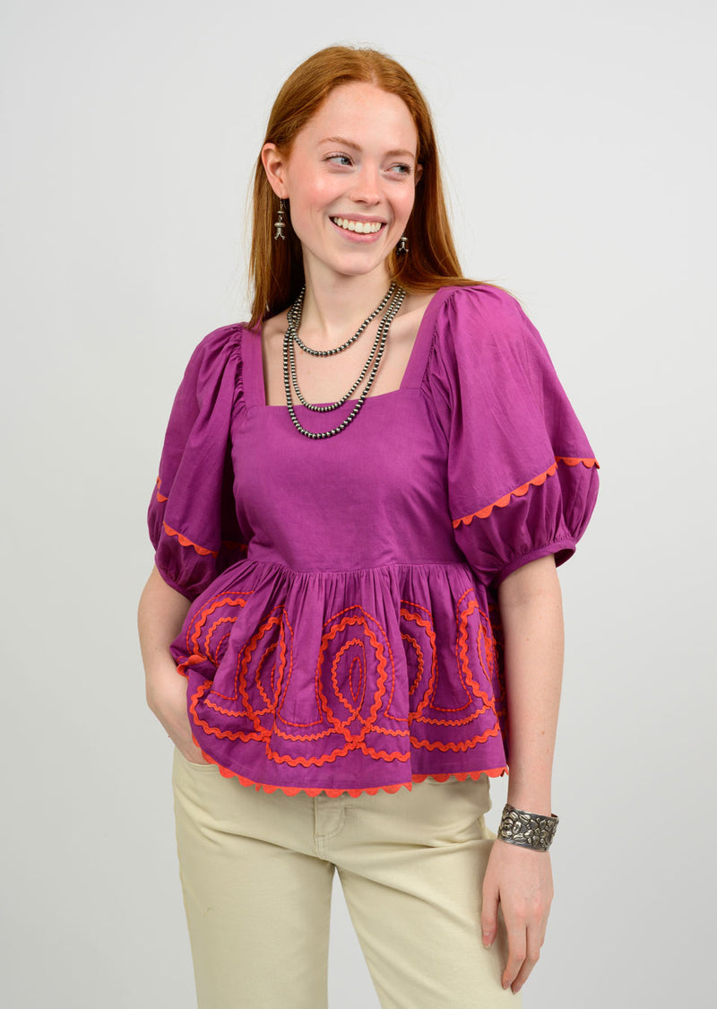 Loopy Peplum